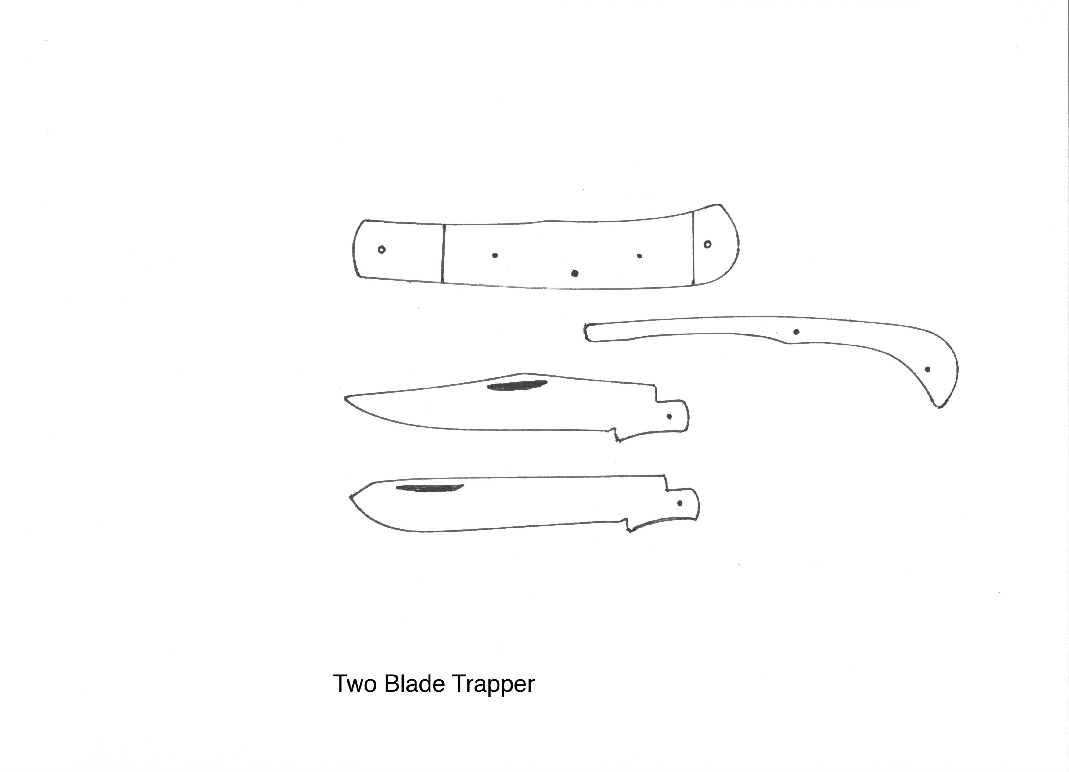 Printable Knife Design Templates Design Talk