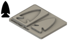 Arrowhead Scagel - .40"x.75"
