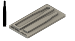 Bullet 1 (3/64) - .17"x1.25"