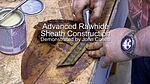 Advanced Rawhide Sheath Construction 06