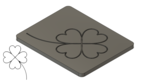 Four Leaf Clover - Engraving