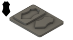 Badge 5 (Rounded) - .29"x.53"