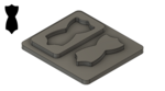 Corset (Smallest, Rounded) - 0.26"x0.57"