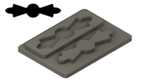 Propeller 1 (Rounded) - 1.00"x.25"