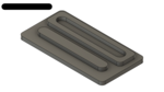 Rounded Bar 1 - 1.00"x.125"