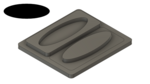 Oval 2 - .75"x.25"