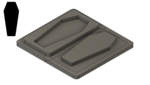 Coffin (Rounded) - .38"x.83"