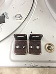The outside holes were opened up with a 3/8" bit.
