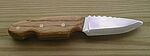 2001-02-20 Oak Skinner - My very first knife.