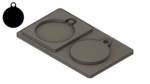 Dog Tag - (2:1 Ratio) - 1.25"x1.49"