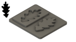 Oak Leaf (Large) - .41"x.78"