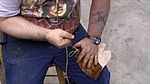 Advanced Rawhide Sheath Construction 04