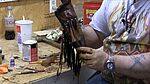 Advanced Rawhide Sheath Construction 09